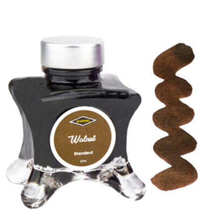 Diamine Inkvent Christmas Ink Bottle 50ml - Walnut